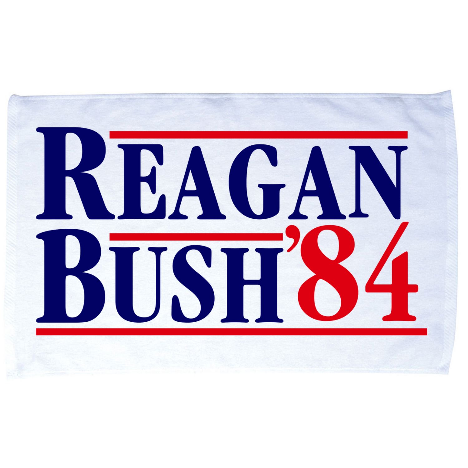 Reagan Bush 84 Shirt Presidential Campaign Microfiber Hand Towel
