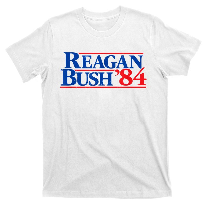 Reagan Bush '84 Vintage Republican T-Shirt