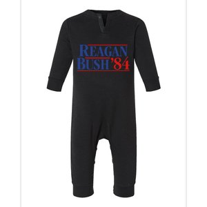 Reagan Bush 84 Infant Fleece One Piece