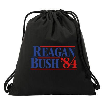 Reagan Bush 84 Drawstring Bag