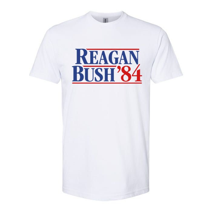 Reagan Bush 84 Softstyle CVC T-Shirt