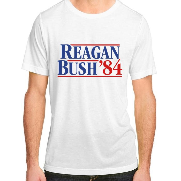 Reagan Bush 84 Adult ChromaSoft Performance T-Shirt