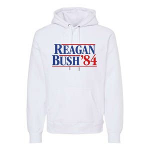 Reagan Bush 84 Premium Hoodie