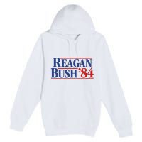 Reagan Bush 84 Premium Pullover Hoodie