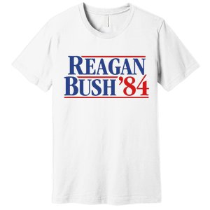 Reagan Bush 84 Premium T-Shirt