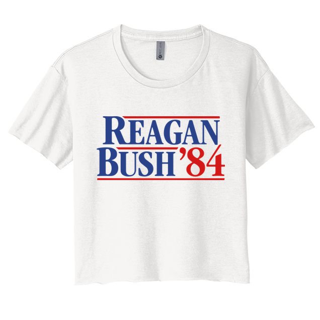 Reagan Bush 84 Crop Top