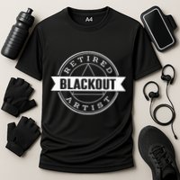 Retired Blackout Artist Funny Aa Sobriety Program Gift Performance Shirt