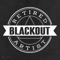 Retired Blackout Artist Funny Aa Sobriety Program Gift Microfiber Hand Towel