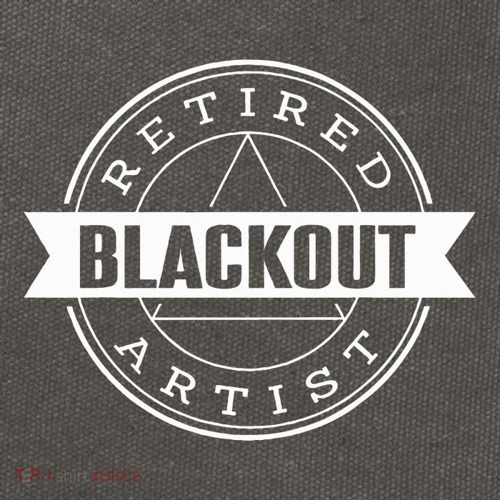 Retired Blackout Artist Funny Aa Sobriety Program Gift Cotton Canvas Backpack
