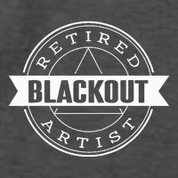 Retired Blackout Artist Funny Aa Sobriety Program Gift Vector Backpack