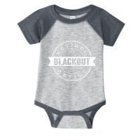 Retired Blackout Artist Funny Aa Sobriety Program Gift Infant Baby Jersey Bodysuit