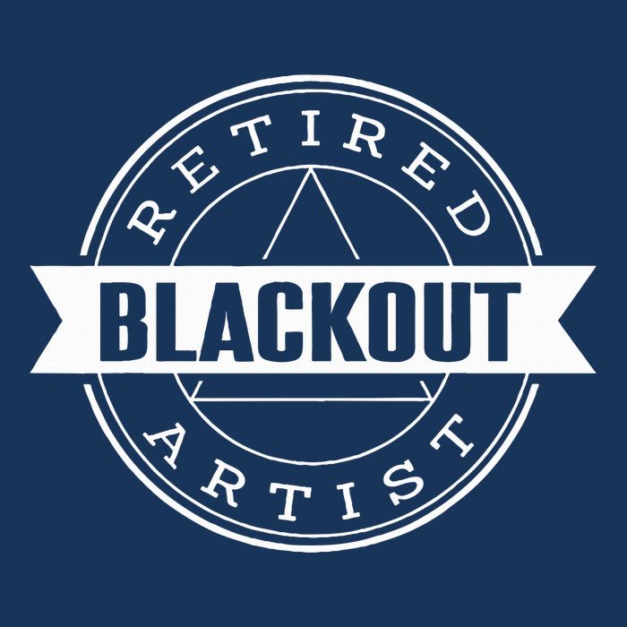 Retired Blackout Artist Funny Aa Sobriety Program Gift Infant Baby Jersey Bodysuit