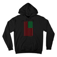 Red Black And Green Flag RBG American Flag Hoodie