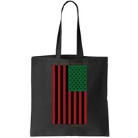 Red Black And Green Flag RBG American Flag Tote Bag