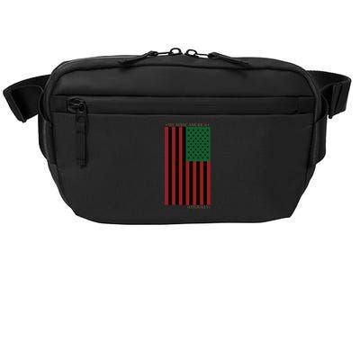 Red Black And Green Flag RBG American Flag Crossbody Pack