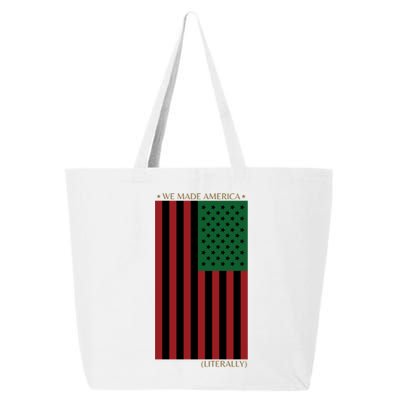 Red Black And Green Flag RBG American Flag 25L Jumbo Tote