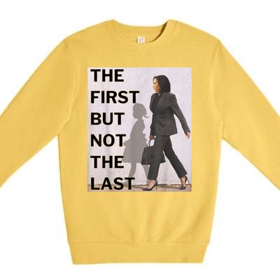 Ruby Bridges And Kamala Harris The First But Not The Last Premium Crewneck Sweatshirt