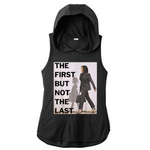 Ruby Bridges And Kamala Harris The First But Not The Last Ladies PosiCharge Tri-Blend Wicking Draft Hoodie Tank