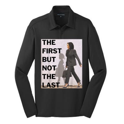 Ruby Bridges And Kamala Harris The First But Not The Last Silk Touch Performance Long Sleeve Polo