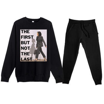 Ruby Bridges And Kamala Harris The First But Not The Last Premium Crewneck Sweatsuit Set