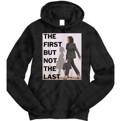 Ruby Bridges And Kamala Harris The First But Not The Last Tie Dye Hoodie