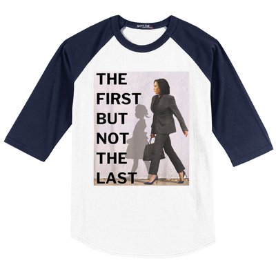 Ruby Bridges And Kamala Harris The First But Not The Last Baseball Sleeve Shirt