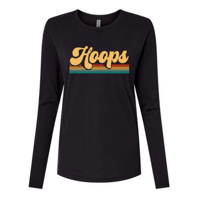 Retro Basketball Apparel Basketball Womens Cotton Relaxed Long Sleeve T-Shirt