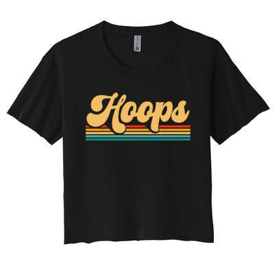 Retro Basketball Apparel Basketball Women's Crop Top Tee