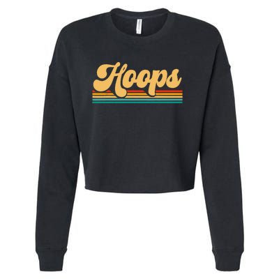 Retro Basketball Apparel Basketball Cropped Pullover Crew