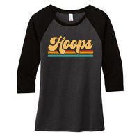 Retro Basketball Apparel Basketball Women's Tri-Blend 3/4-Sleeve Raglan Shirt