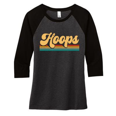 Retro Basketball Apparel Basketball Women's Tri-Blend 3/4-Sleeve Raglan Shirt