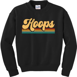 Retro Basketball Apparel Basketball Kids Sweatshirt