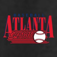 Retro Baseball Atlanta Est 1871 7 Panel Mesh Trucker Snapback Hat