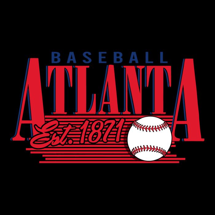Retro Baseball Atlanta Est 1871 Impact Tech Backpack