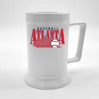 Retro Baseball Atlanta Est 1871 Beer Stein