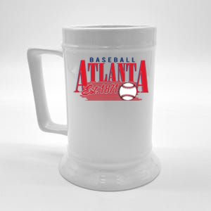 Retro Baseball Atlanta Est 1871 Beer Stein