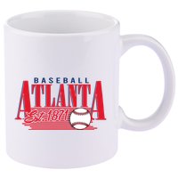 Retro Baseball Atlanta Est 1871 11oz C Handle Ceramic Mug