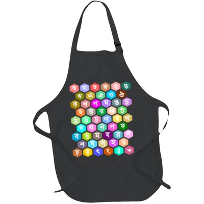 Rainbow Bangla Alphabets Letters Learning Bengali Apron