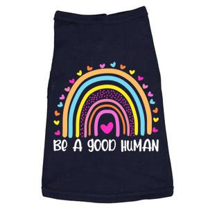 Retro Be A Good Human Saying Kindness Quote Positive Message Doggie Tank