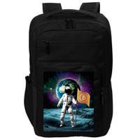 Retro Bitcoin Astronaut Impact Tech Backpack