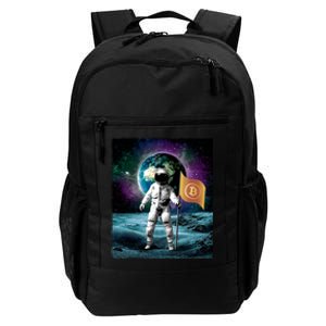 Retro Bitcoin Astronaut Daily Commute Backpack