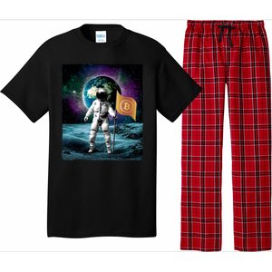 Retro Bitcoin Astronaut Pajama Set