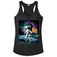 Retro Bitcoin Astronaut Ladies PosiCharge Competitor Racerback Tank