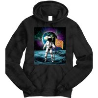 Retro Bitcoin Astronaut Tie Dye Hoodie