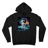 Retro Bitcoin Astronaut Tall Hoodie