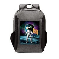 Retro Bitcoin Astronaut Vector Backpack