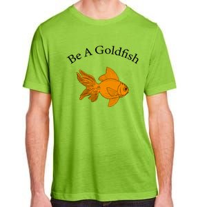 Retro Be A Goldfish Adult ChromaSoft Performance T-Shirt