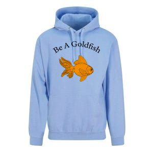 Retro Be A Goldfish Unisex Surf Hoodie