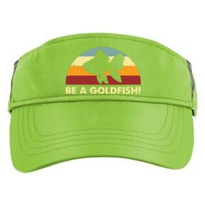 Retro Be A Goldfish Adult Drive Performance Visor