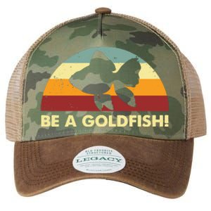 Retro Be A Goldfish Legacy Tie Dye Trucker Hat